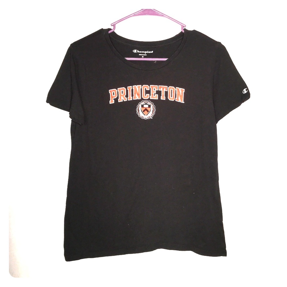 Champion Black Princeton Tee- Size medium